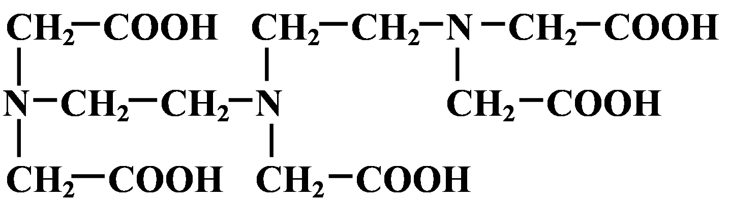 Struktura DTPA